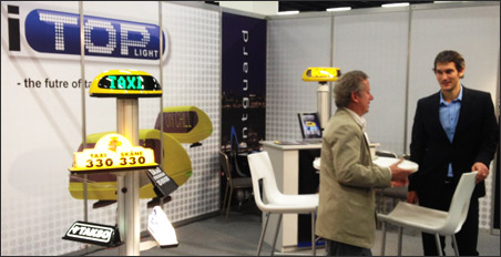 Pointguards monter på Europas taximässa