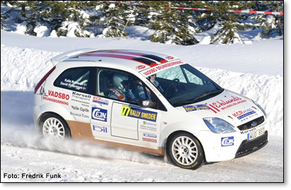 Pointguard sponsrar Team David Pettersson i Rally SM